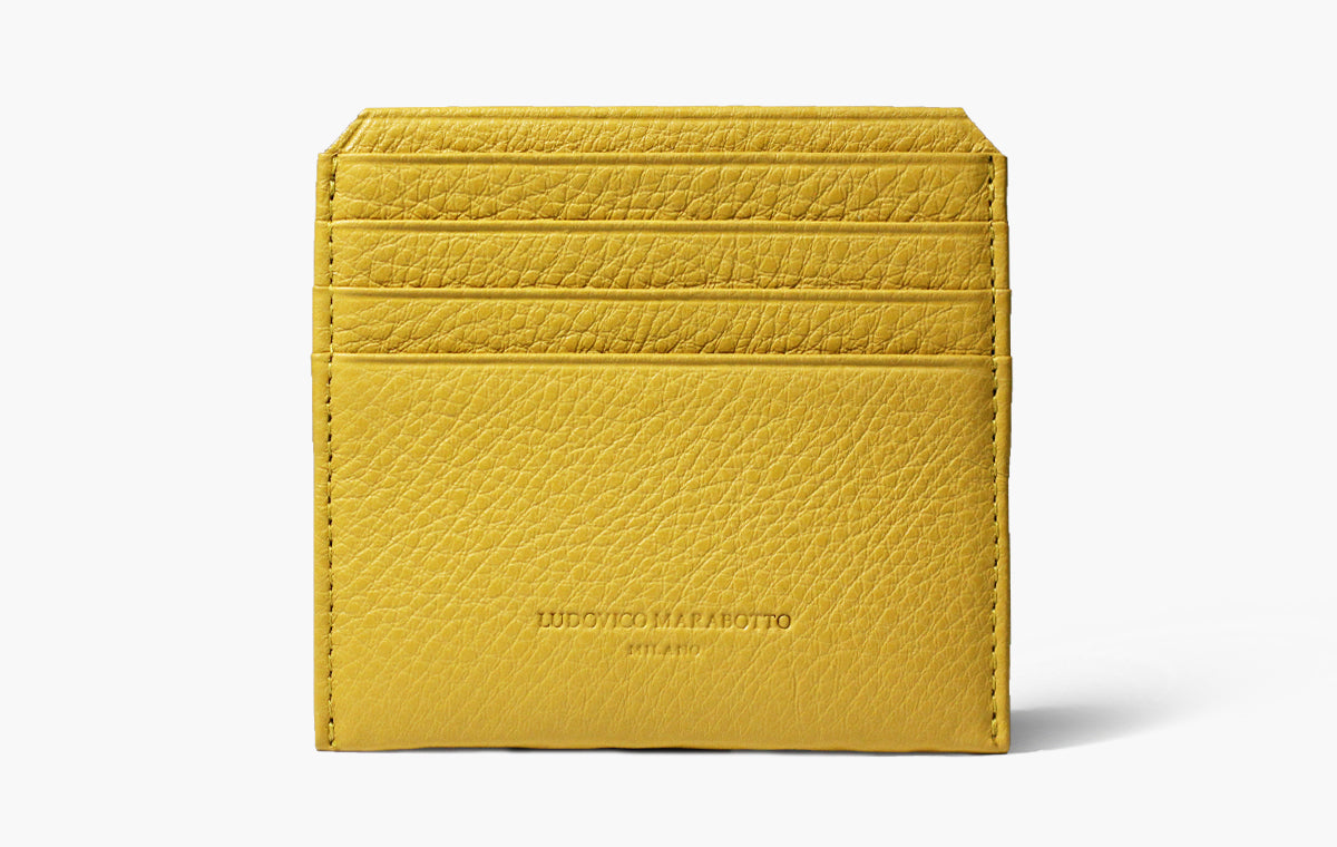 Porta carte | George | Pelle Soleil/Street Music Art - Ludovico Marabotto