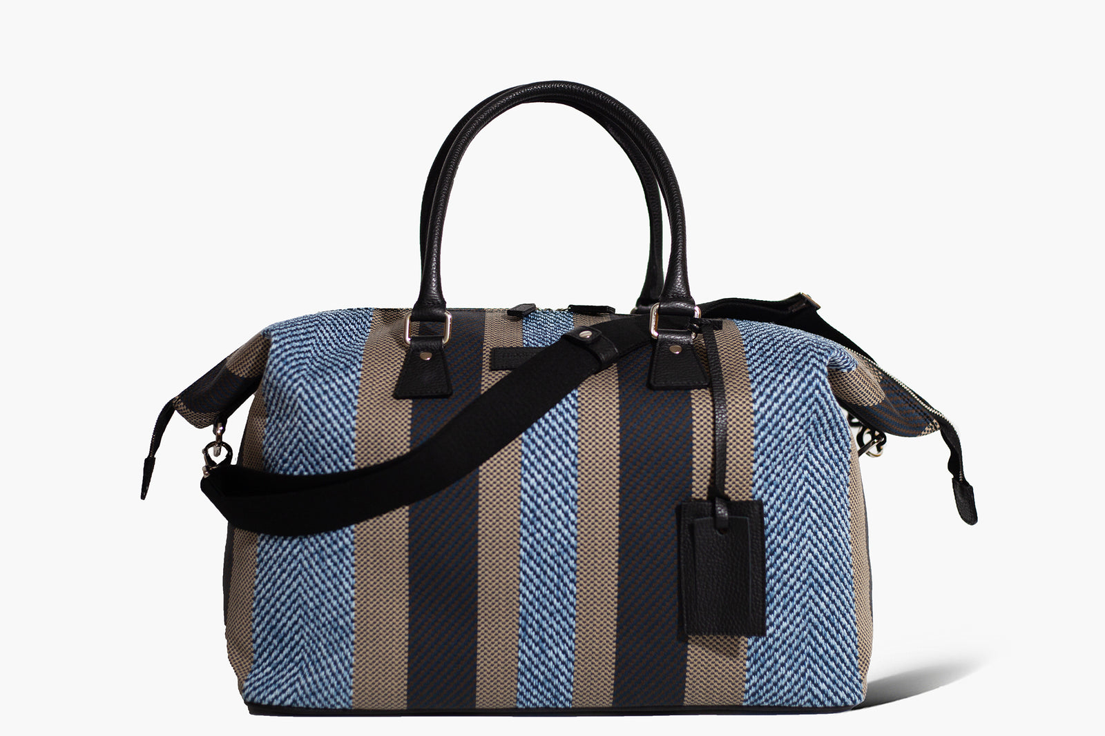 Latone - Blue Malindi/Regimental - Weekender bag