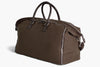 Travel Garment Weekender Bag wrinkle-free - Borsa porta abiti - Flamingo Brown Linen
