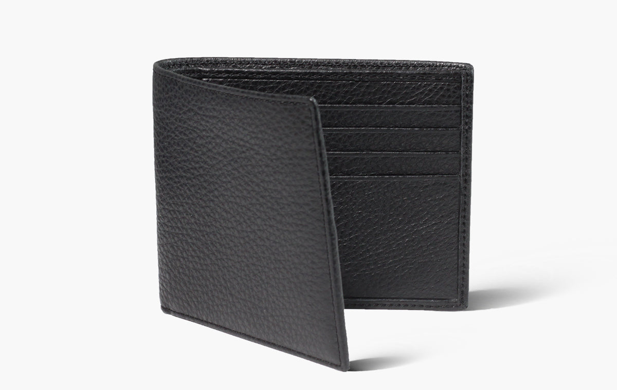 Portafoglio in pelle | Brenno | Pelle Nera/Street Music Art - Ludovico Marabotto